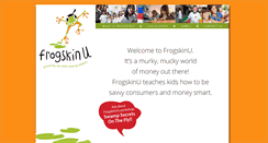 Desktop Screenshot of frogskinu.com