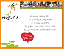 Tablet Screenshot of frogskinu.com